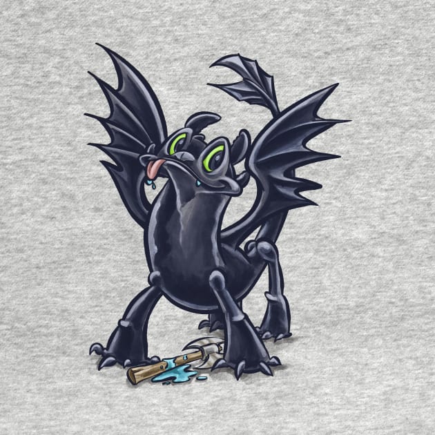 Toothless by majanation